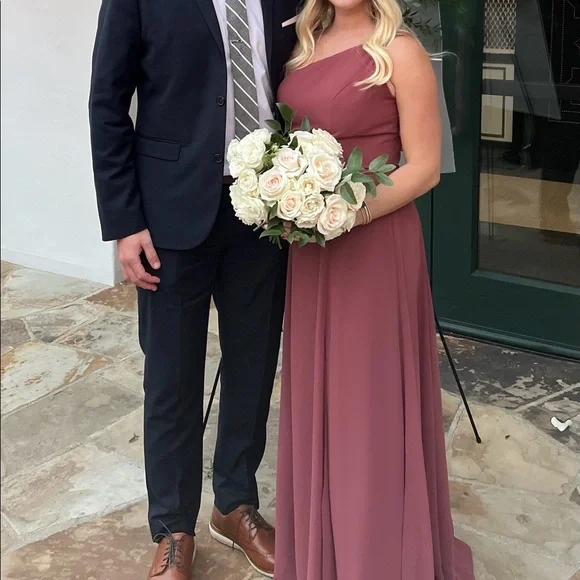 Jenny Yoo Kora Cinnamon Rose - Picture 5 of 6